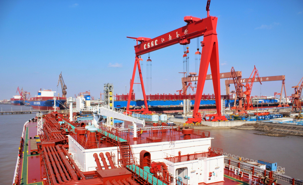 Global new ship orders in August fell 23.7% year-on-year, with Chinese shipyards securing 85.4% of the market share